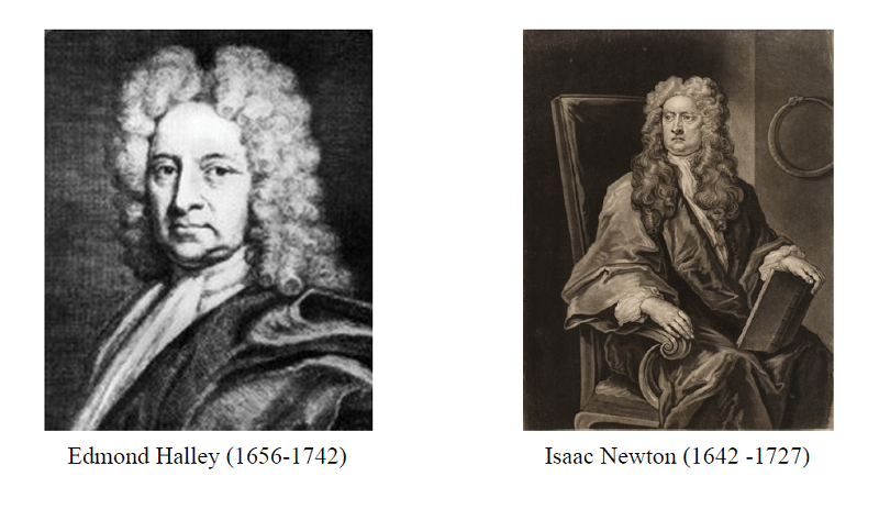 Edmond Halley Isaac Newton