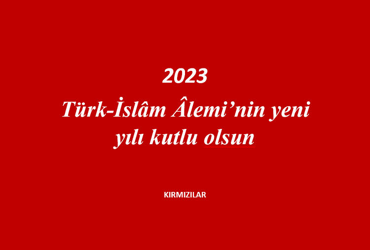 2023.01.01 yeni yil kutlu olsun